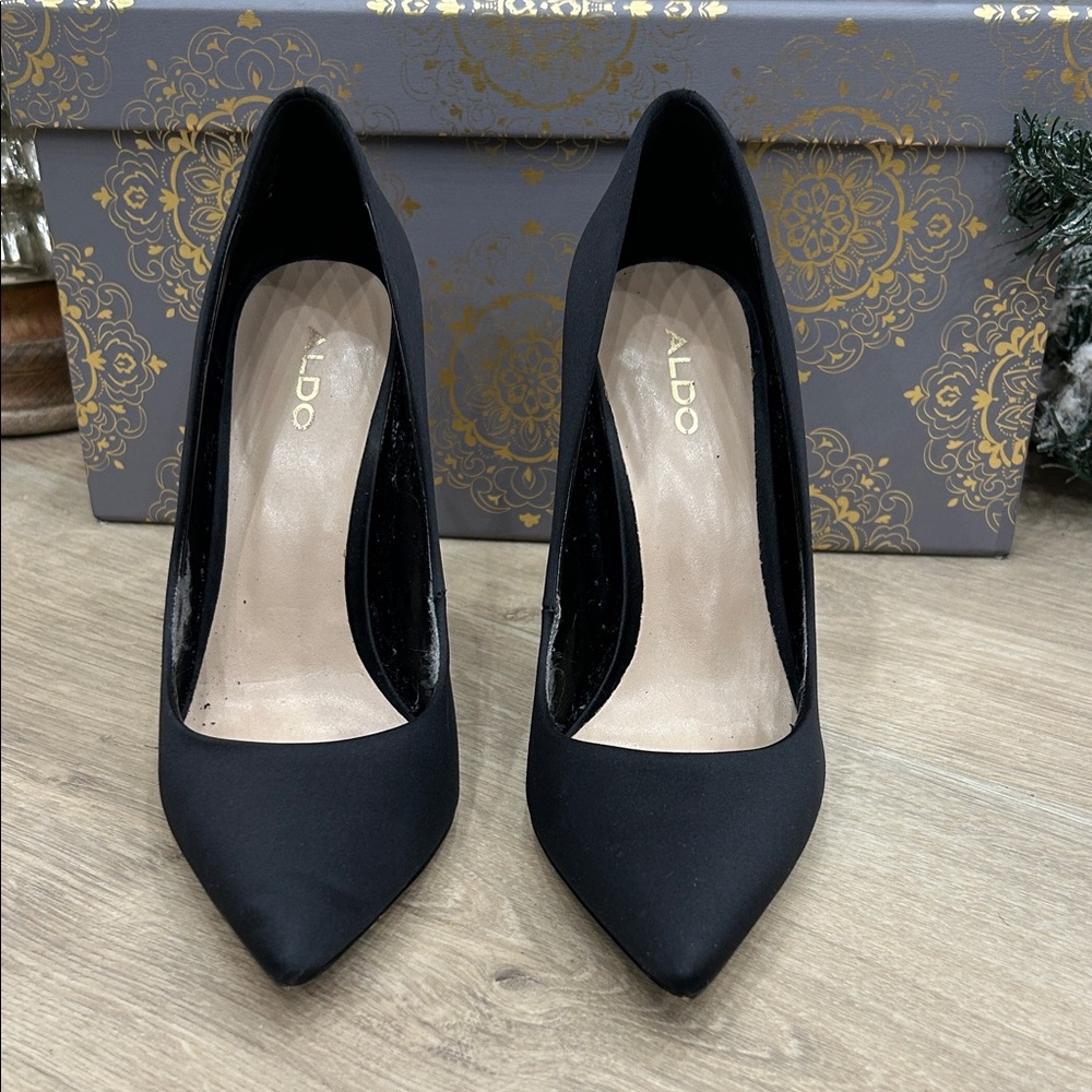 Aldo Classic Black Women's Heels